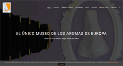 Desktop Screenshot of museodelosaromas.com