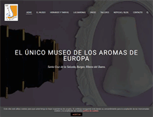 Tablet Screenshot of museodelosaromas.com